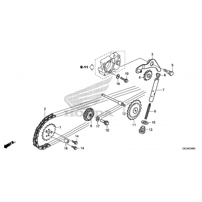 CAM CHAIN / TENSIONER