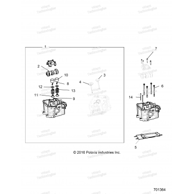 Engine, Cylinder Head, Cams & Valves