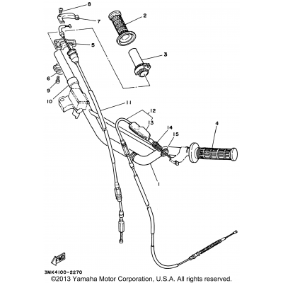 Steering Handle - Cable