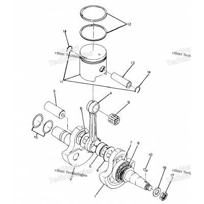 Crankshaft & Piston Assembly