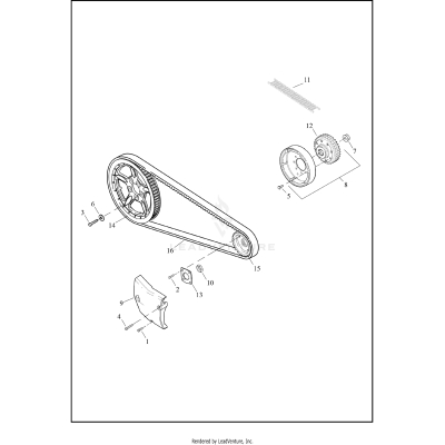 BELTS, CHAINS AND SPROCKETS
