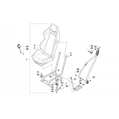 FRONT SEAT ASSEMBLY