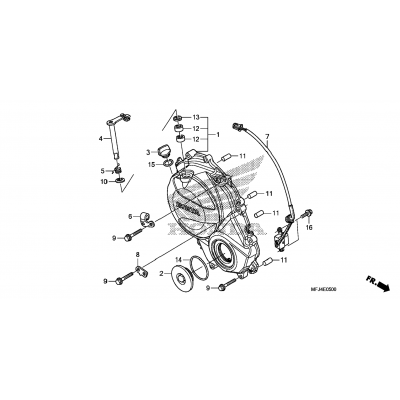 RIGHT CRANKCASE COVER (1)