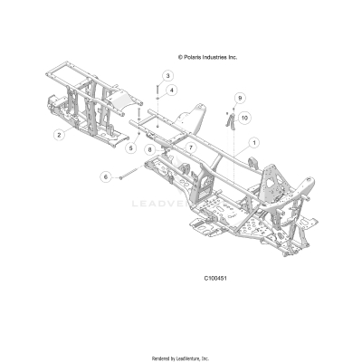 CHASSIS, FRAME - A19S6E57B1 [100451]