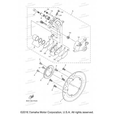 Rear Brake Caliper