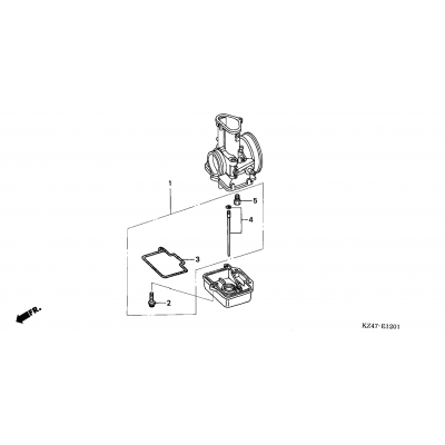 CARBURETOR OPTIONAL KIT ('02-'03)