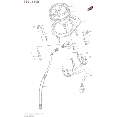 SPEEDOMETER (LS650L5 E28)