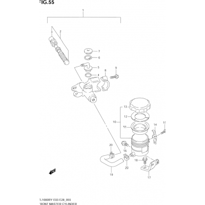 FRONT MASTER CYLINDER