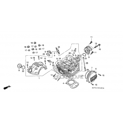 CYLINDER HEAD COVER / CYLINDER HEAD (1)