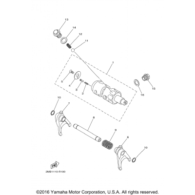 Shift Cam Fork