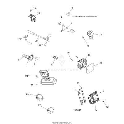 ELECTRICAL, SWITCHES, SENSORS and ECM - A19SEP57P1/SES57P5/7/SET57P1/7 [101384]