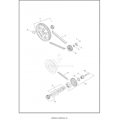 BELT, CHAIN AND SPROCKETS