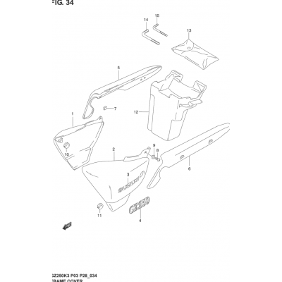 FRAME COVER (MODEL K2)