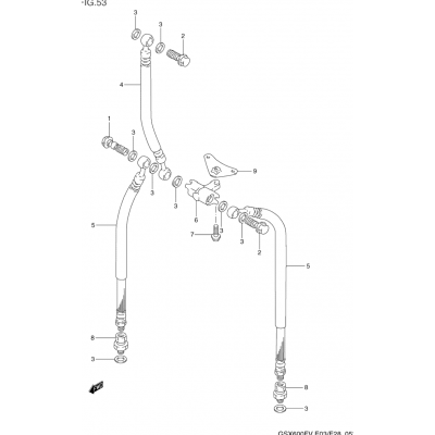 FRONT BRAKE HOSE