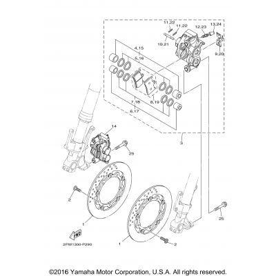 Front Brake Caliper