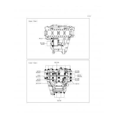 Crankcase Bolt Pattern