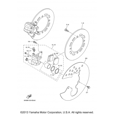 Front Brake Caliper