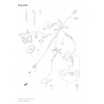 WIRING HARNESS (MODEL K4)