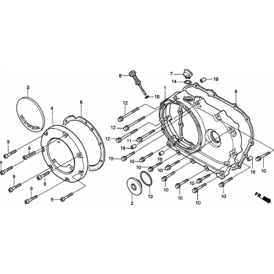 RIGHT CRANKCASE COVER