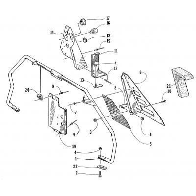 STEERING SUPPORT ASSEMBLY