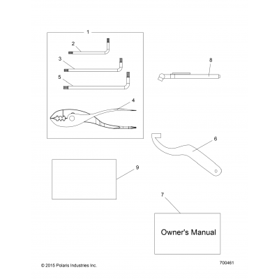 References, Tool Kit & Owners Manuals