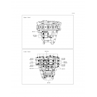 Crankcase Bolt Pattern