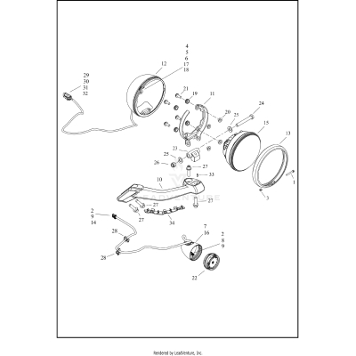 TURN SIGNALS, FRONT LIGHTING - FLTRT - ENG, HDI, CHN