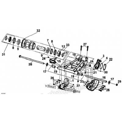 Rear Swing Arm North America