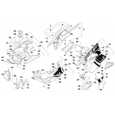 SKID PLATE AND SIDE PANEL ASSEMBLY