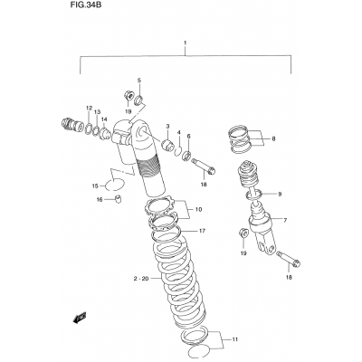 SHOCK ABSORBER (MODEL W)