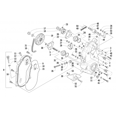 DRIVE/DROPCASE ASSEMBLY