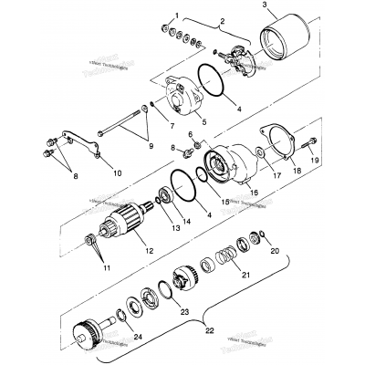 Starting Motor Xplorer 400L