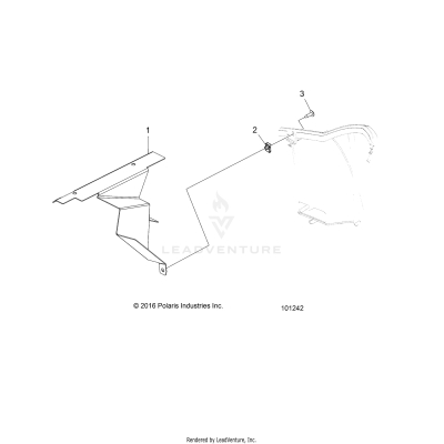 BODY, SHIELD, FRONT CAB - A19SXN85A8 [101242]