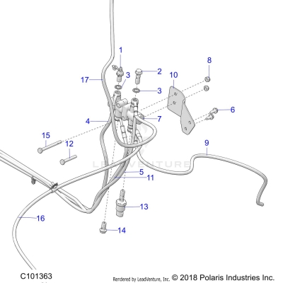 BRAKES, VALVE SYSTEM - A19SHE57FP (C101363)