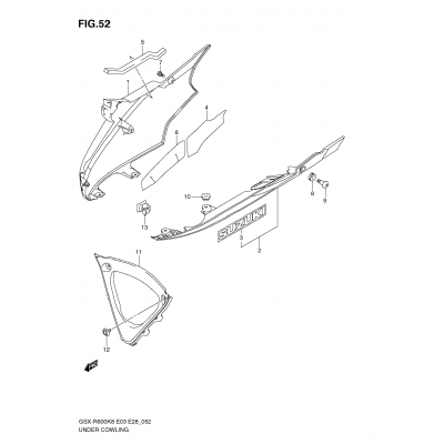 UNDER COWLING (MODEL K8)