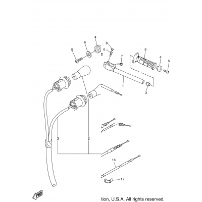 Steering Handle Cable