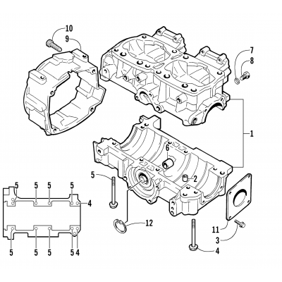 CRANKCASE ASSEMBLY