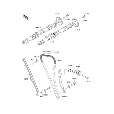 Camshaft(s)/Tensioner