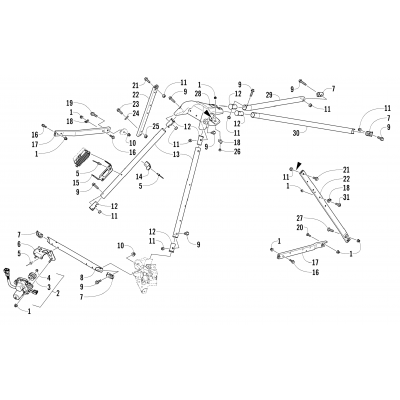 STEERING SUPPORT ASSEMBLY