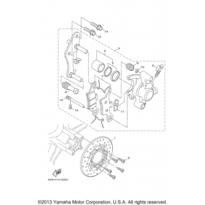 Front Brake Caliper