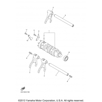 Shift Cam Fork