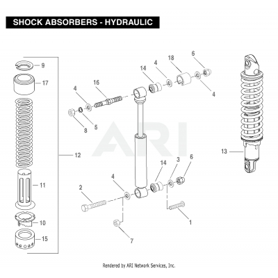 SHOCK ABSORBERS - HYDRAULIC