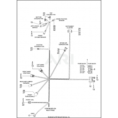 WIRING HARNESS, MAIN - NON ABS