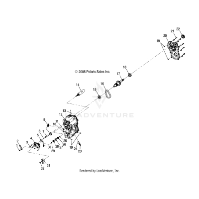 GEARCASE - A06CD32AA/AB/AC (4999201699920169C04)