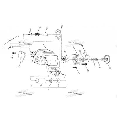 Rear Brake Assembly 4X6updated 4/89