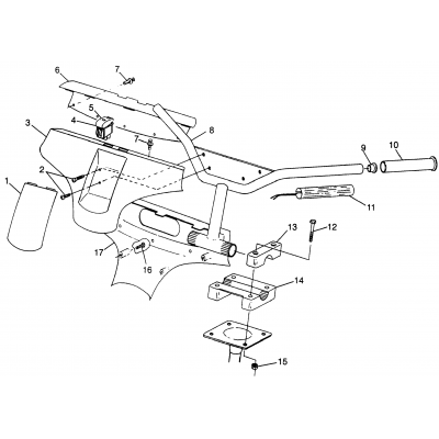 Steering Handlebar Xlt Ltd Sp