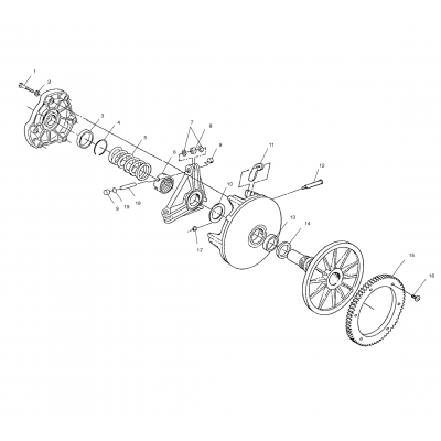 Drive Clutch S02su5bs