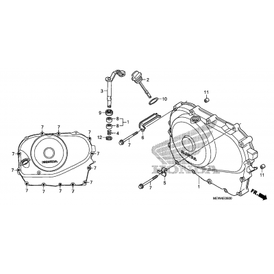 RIGHT CRANKCASE COVER