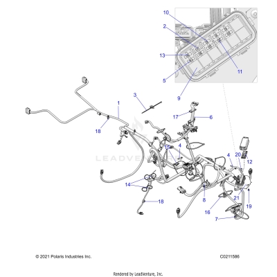 ELECTRICAL, HARNESS - A25SYY95AH (C0211586)