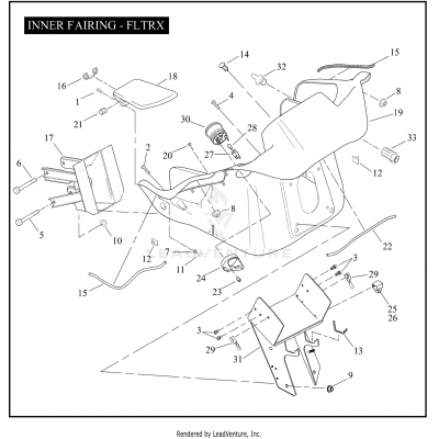 INNER FAIRING - FLTRX